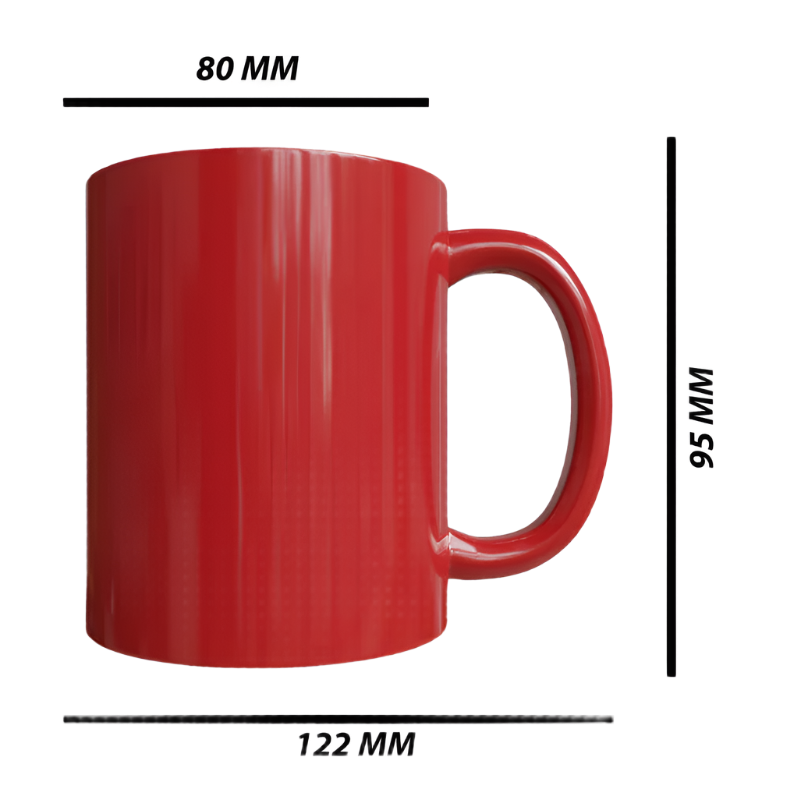 Mugs - Magic color changing mug - Red