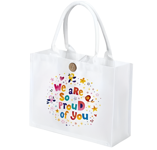 Tote Bag - Reusable, Customizable Sturdy Tote Bags with Handles