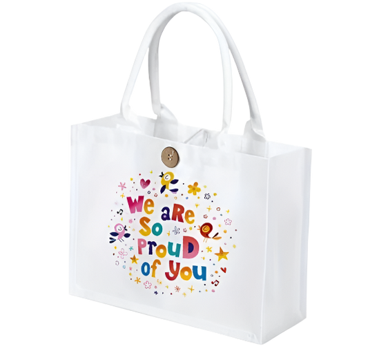Tote Bag - Reusable, Customizable Sturdy Tote Bags with Handles