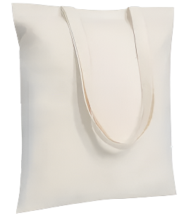 Tote Bag - Reusable, Customizable White Tote Bag