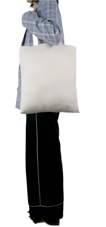 Tote Bag - Reusable, Customizable White Tote Bag
