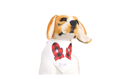 Dog Bandana Clip Collar  (Triangle)