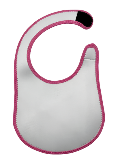 Baby Bib 's (Neoprene - Pink)