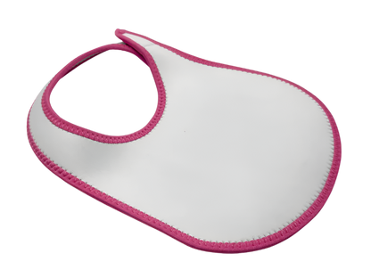 Baby Bib 's (Neoprene - Pink)
