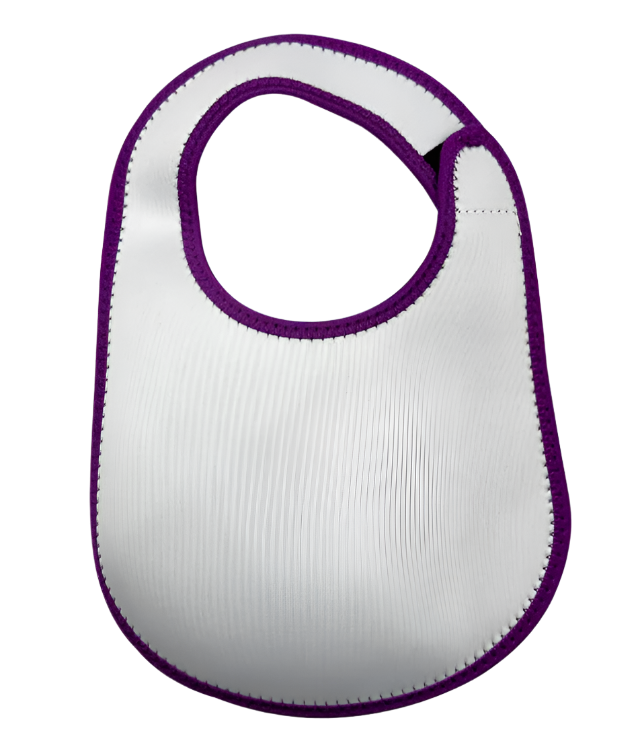 Baby Bib 's (Neoprene - Purple)