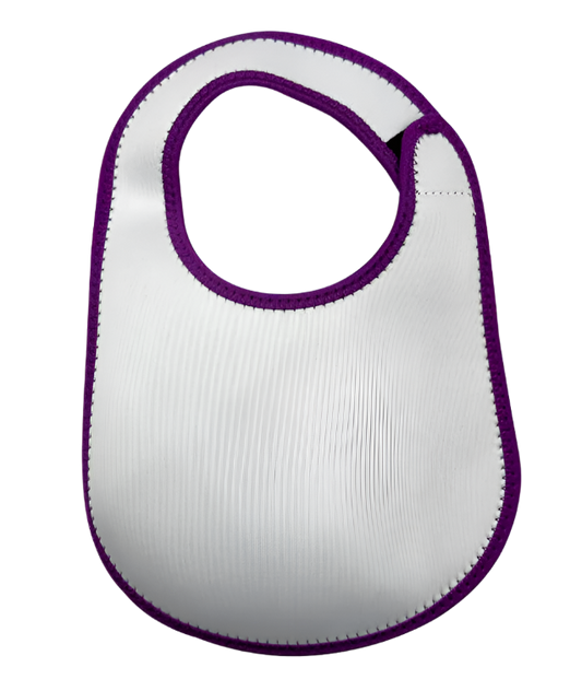 Baby Bib 's (Neoprene - Purple)