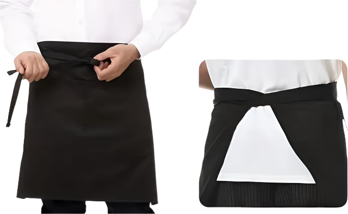 Server Apron Back and Front