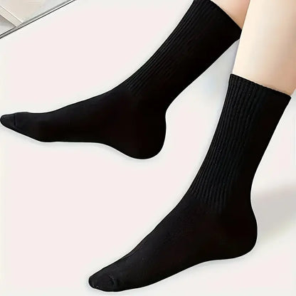 Socks Customizable Simple Comfortable Mid-Calf Socks