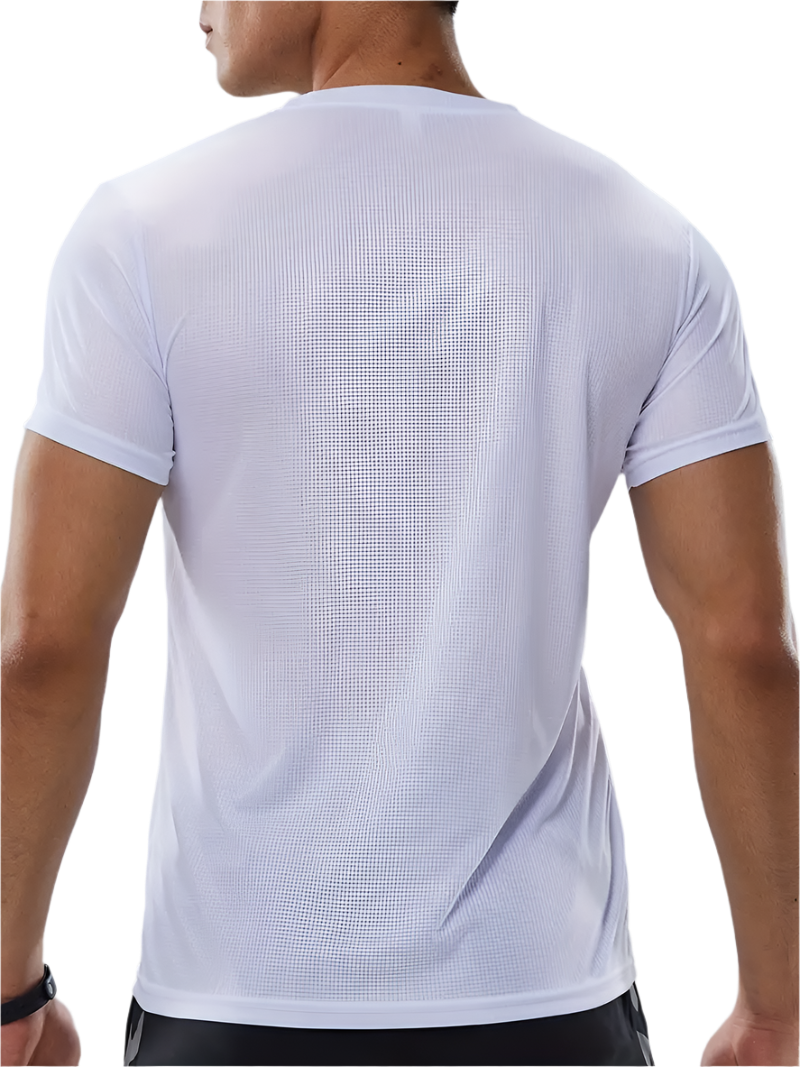 T-shirts - Customizable Crew Neck Short Sleeve Sports Tee, Versatile And Comfortable