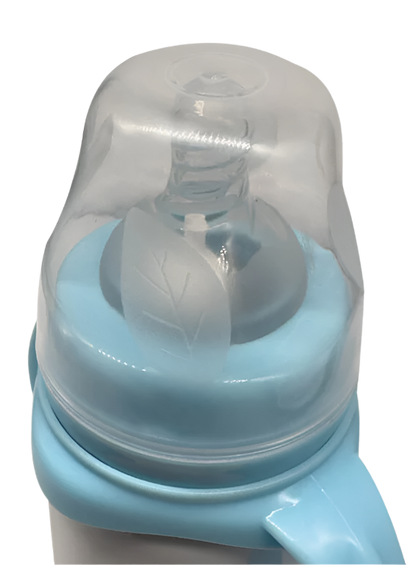 Baby Milk Bottle - Stainless Steel, Blue