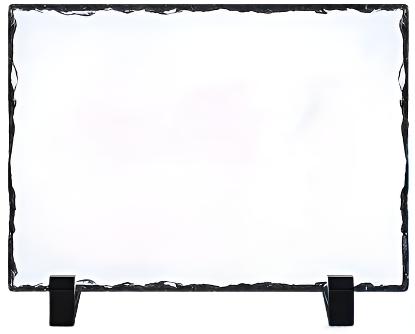 Stone Slate  - Customizable Blank Slate Rock - Rectangular Stone Slate 20cm x 30 cm