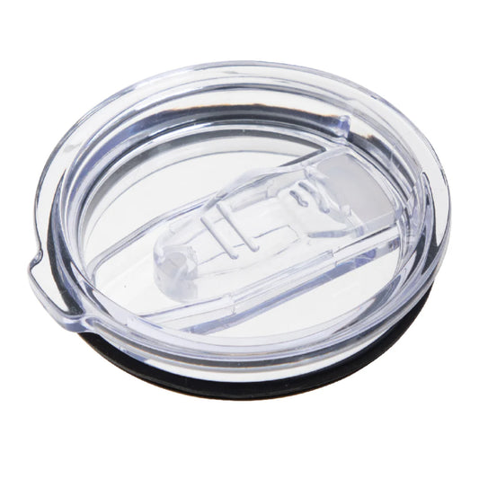 Waterproof Plastic Slide Lid 12oz (Stainless Steel Stemless Wine Cup)