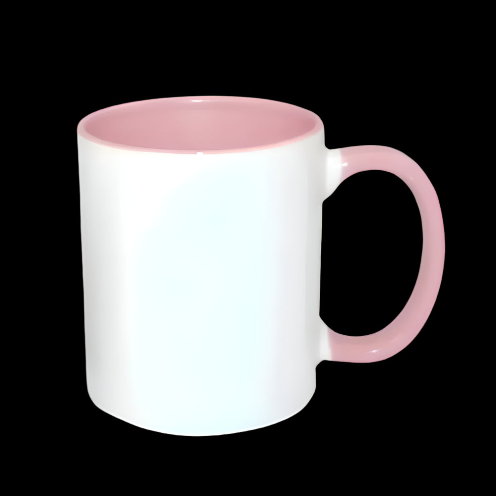 Mugs - 11 Oz Two Tone Ceramic Mugs