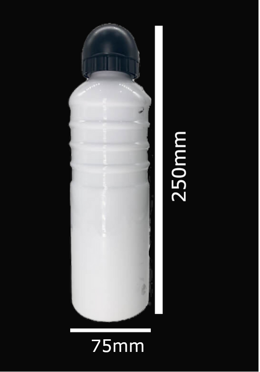 Water Bottle  Lightweight Aluminum  Screw Carabiner - 850ml