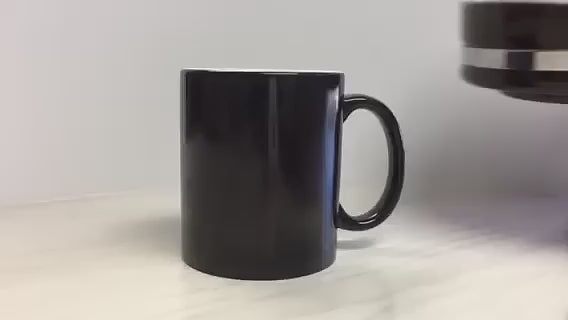 Black Color Changing Mug